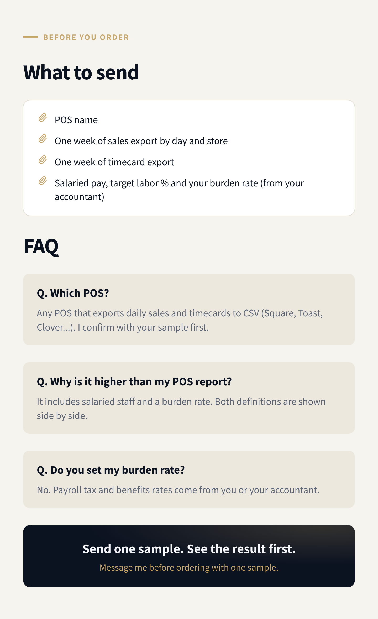 Prep·FAQ