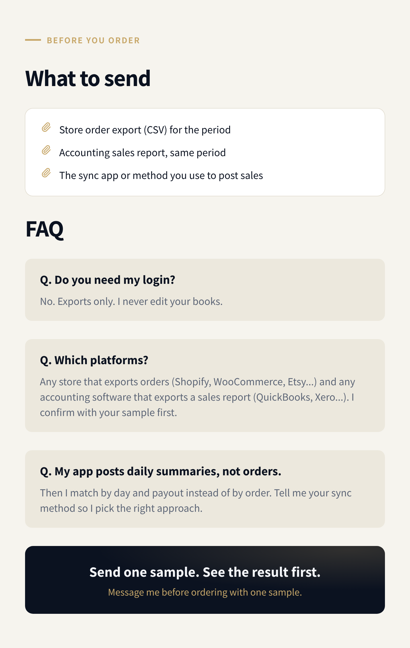 Prep·FAQ