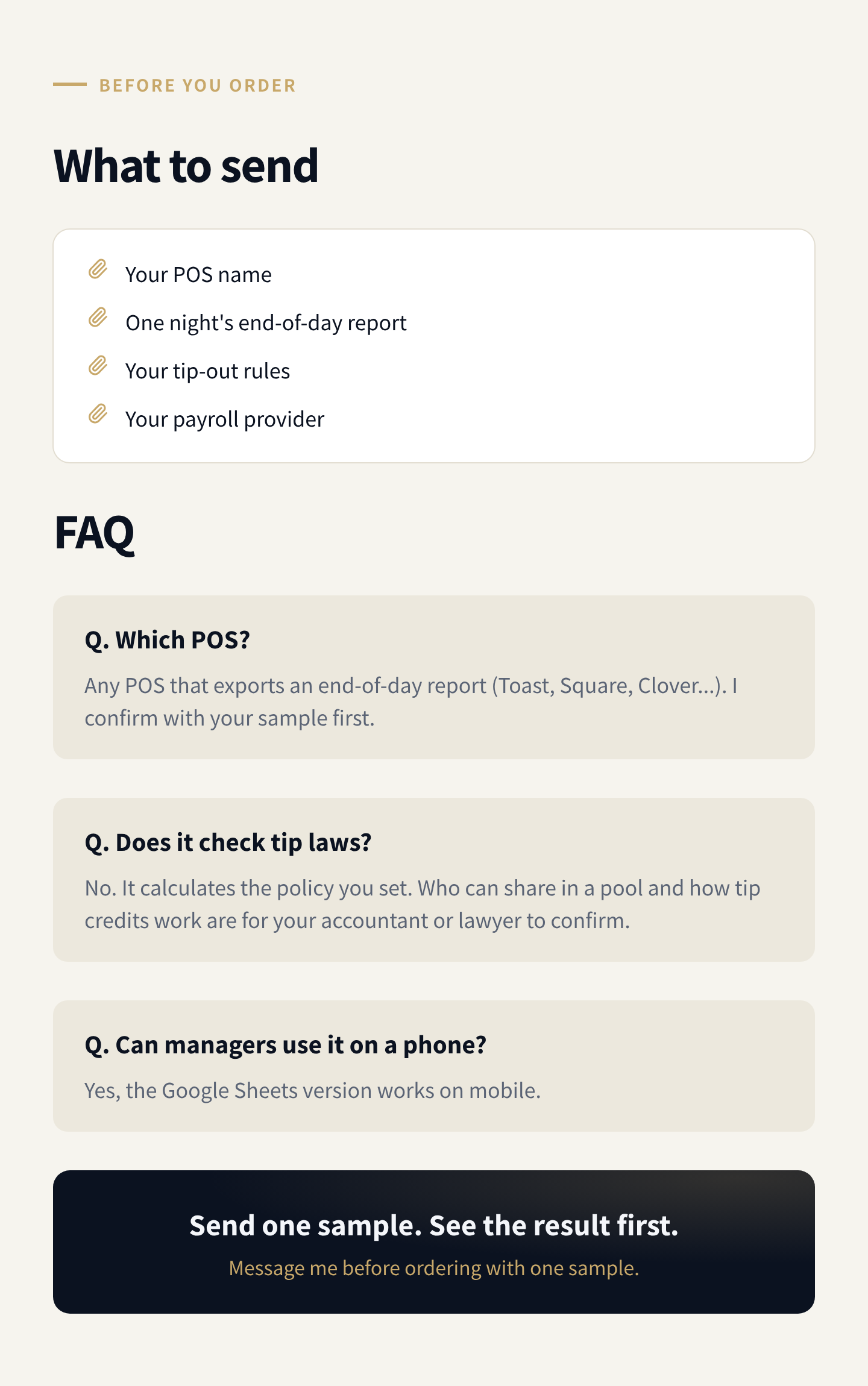 Prep·FAQ