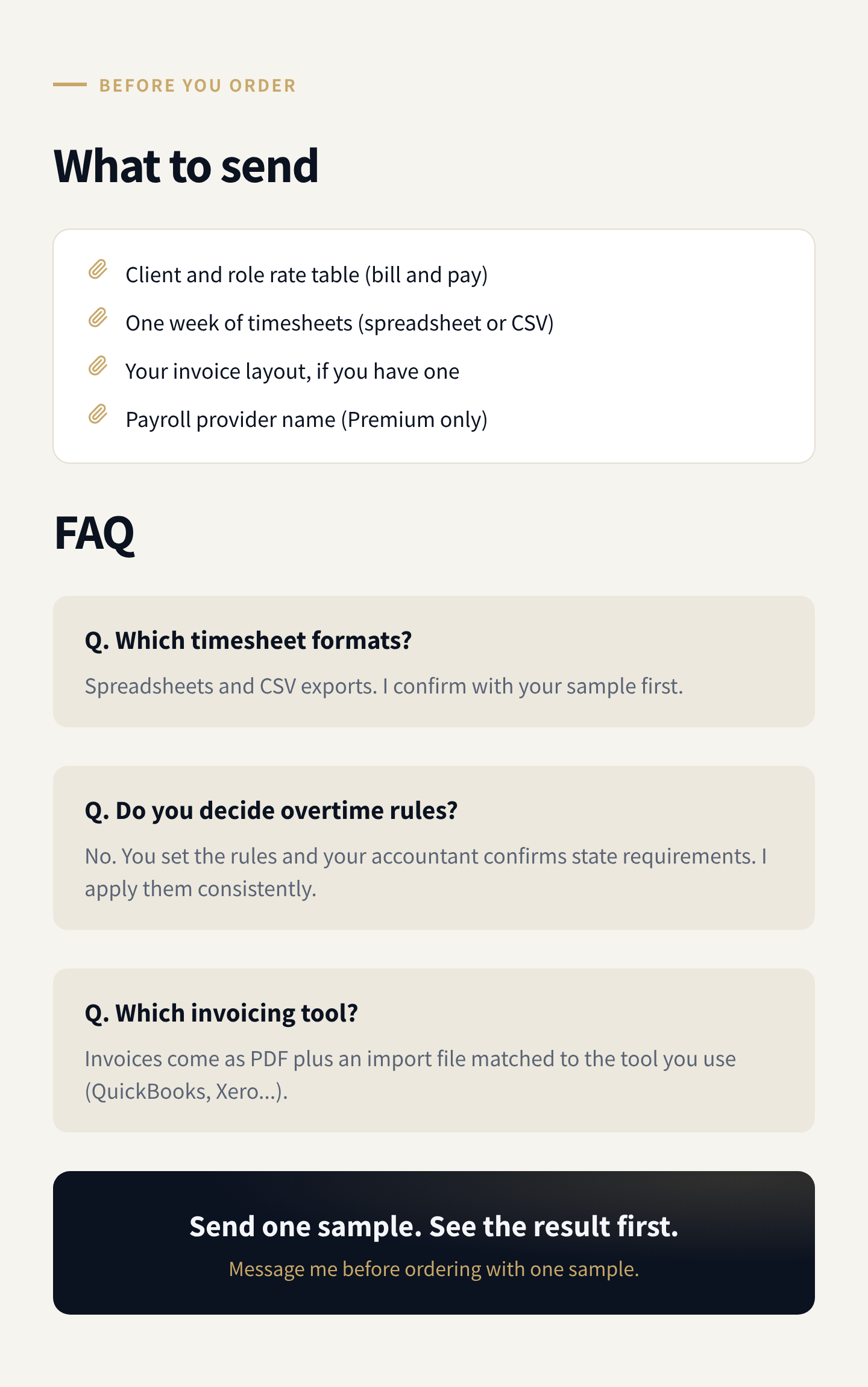 Prep·FAQ